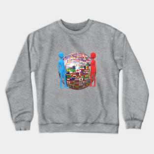 international Earth Day Crewneck Sweatshirt